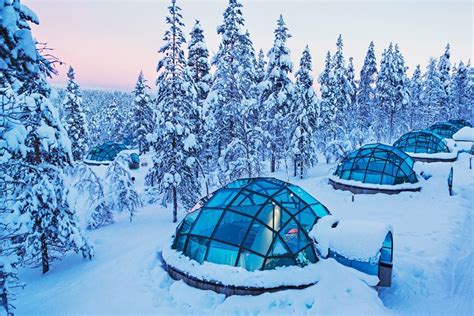 Lapland Tours The Kakslauttanen Hotel And Glass Igloo Village Nordic