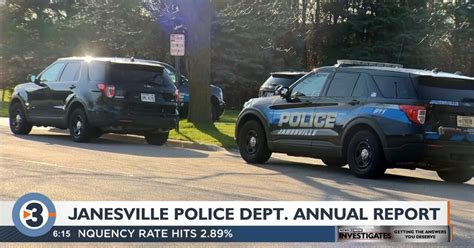 Janesville Police Annual Report Shows Traffic Deaths Nearly Tripled In