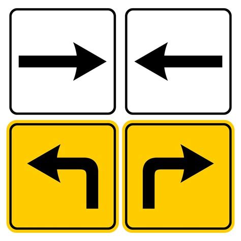 Printable Directional Arrows For Signs Directional Signage Arrow Arrow Signs