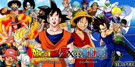 Dragon Ball Z X One Piece Crossovers Supermavee By Supermavee On
