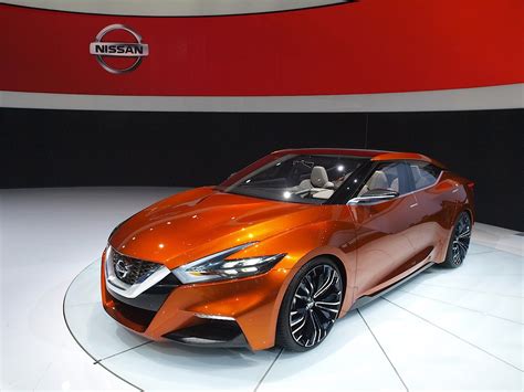 Nissan Sports Sedan Previews The 2015 Maxima Has Attitude In New York
