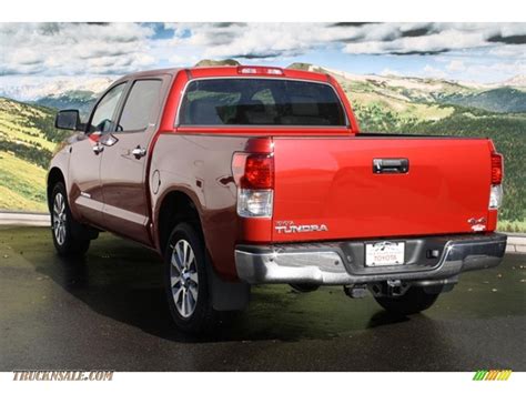 2011 Toyota Tundra Platinum Crewmax 4x4 In Barcelona Red Metallic Photo