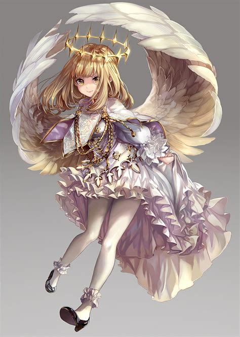 angel pretty dress blond adorable wing sweet staircase blossom