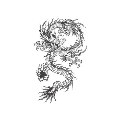 Chinese Dragon Vector Art Icons And Graphics For Free Download