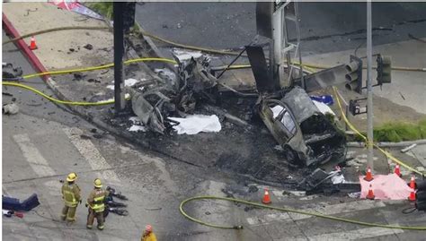 At Least Four Killed In Fiery Multi Car Crash At Windsor Hills