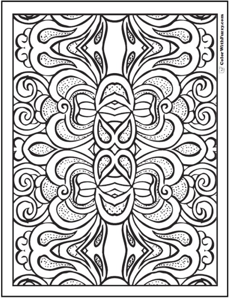 Print 130 of the best images. Pattern Coloring Pages Digital Coloring Pages For Kids And ...