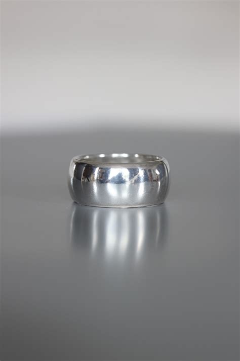 Sterling Silver Rustic Bora Bora Ring Monoinz