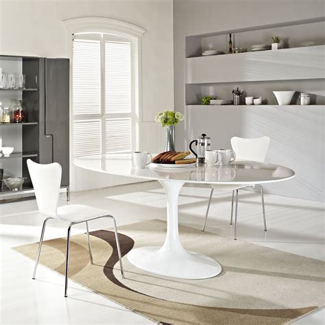 Oval dining table ask price. Odyssey Modern Oval Dining Table | Eurway Furniture