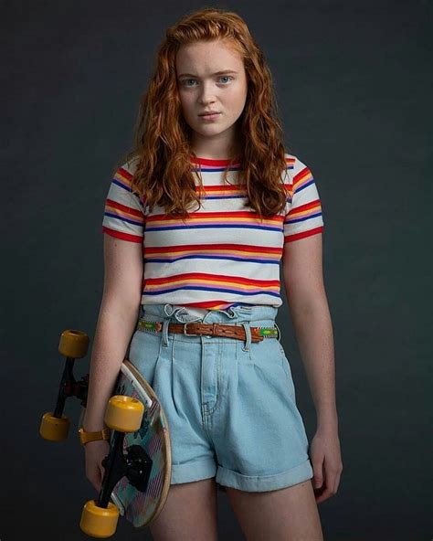 Sadie Sink In St3 Stranger Things Max Stranger Things Outfit Red