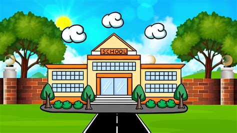 Animasi Gedung Sekolah Homecare24