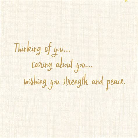 Comfort Support Courage Thinking Of You Card Greeting Cards