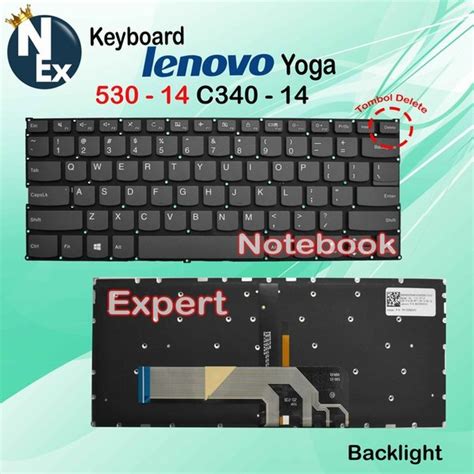 Jual Keyboard Lenovo Yoga 730 13ikb 730 13iwl 730 15ikb 730 15iwl 530