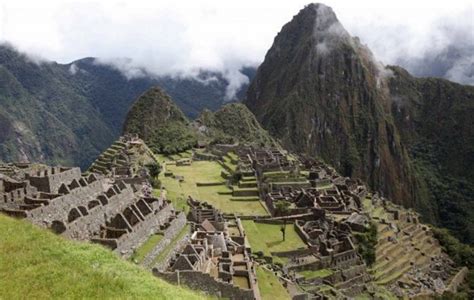 Machu Picchu Briton And Frenchman Quizzed Over Nudity Bbc News
