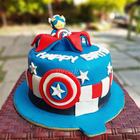 Details More Than Captain America Photo Cake Latest In Daotaonec