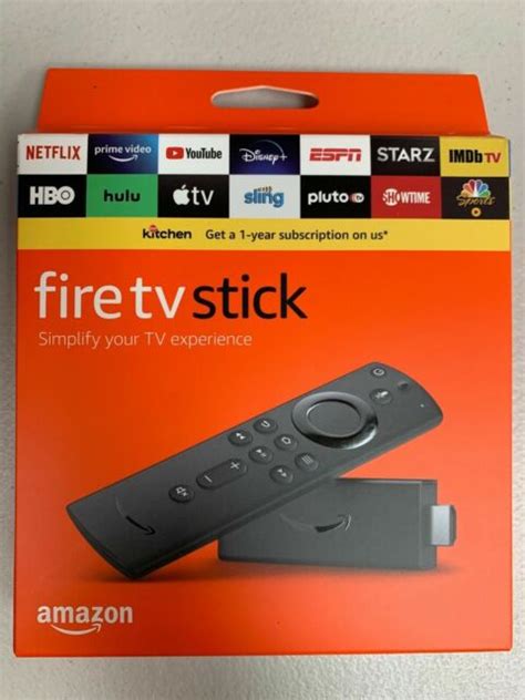 Amazon Fire Tv Stick 3rd Gen Fhd Media Streamer With Alexa Voice