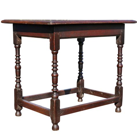Large Jacobean Style Table At 1stdibs