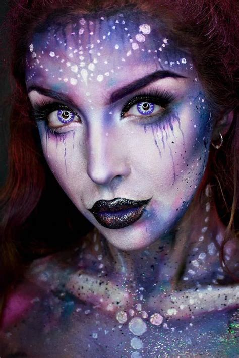 Yvonne and lijha of the creative makeup. 21 Galaxy Makeup Looks - Creative Makeup Ideas For ...