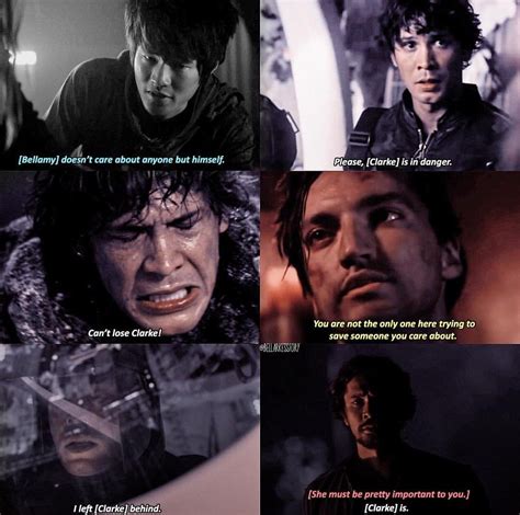 Its So Important To See How Far Bellamy Came😩 The 100 Show The 100 Bellarke