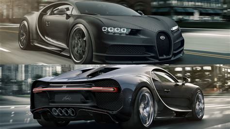 Bugatti Chiron Back In Black Con Le Nuove Noir Edition