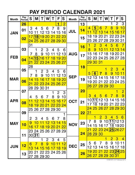 Opm Pp Calendar 2020 Template Calendar Design
