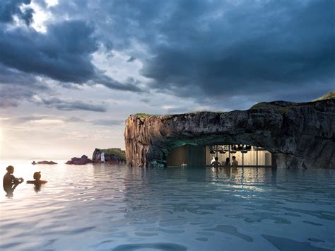 Iceland Opens New Oceanfront Geothermal Lagoon With Views Of The Northern Lights Secret Miami