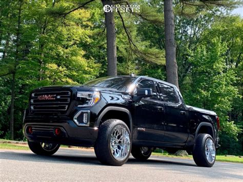 2019 Gmc Sierra 1500 With 22x12 51 Vision Rocker And 30545r22 Nitto