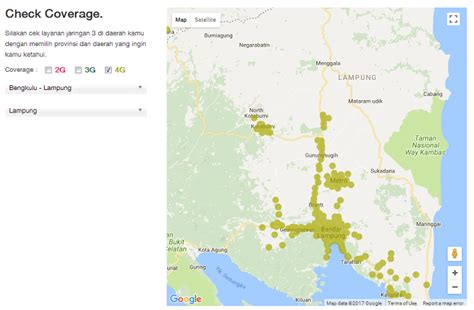 Maybe you would like to learn more about one of these? Jaringan 4G Tri di Lampung per Kabupaten/Kota