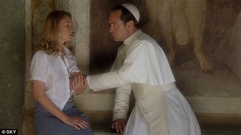 Jude Law Grabs Ludivine Sagnier S Bare Breast In Shockingly Racy Scene From The Babe Pope