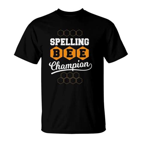 Spelling Bee Champion School Competition Spelling Bee T Shirt Mazezy