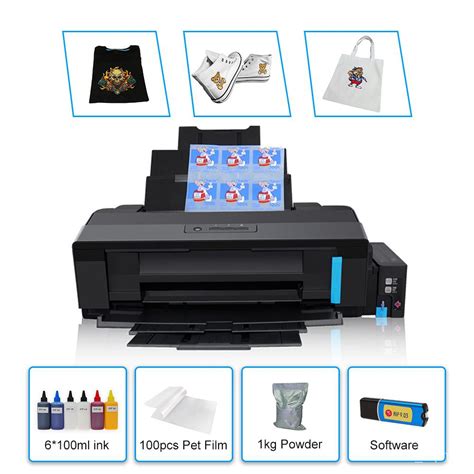 Dtf Printer A4 A3 T Shirt Printing Machine For Epson L805 L1800 Heat