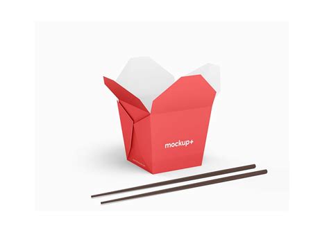 Download Chinese Noodles Packaging Mockup (PSD)