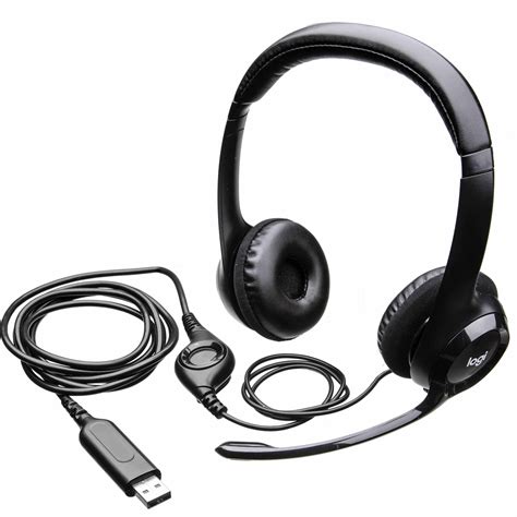 Order The Logitech H390 981 000406 Usb Headset Noise Cancelling