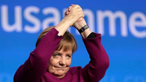 Tyska Socialdemokraterna Säger Ja Till Koalition Med Merkel