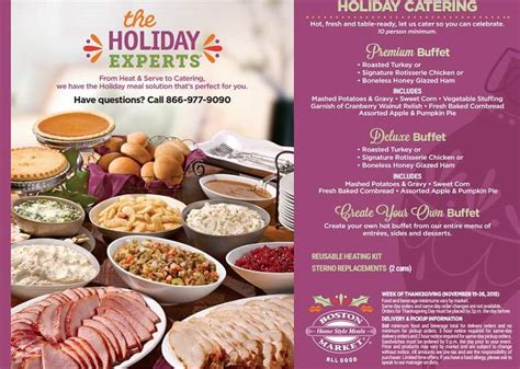 If you are staying at one of the boston hotels serving thanksgiving dinner, check for special packages including dinner and perhaps other goodies such as tickets or discounts. Best 30 Boston Market Thanksgiving Dinners to Go - Most ...