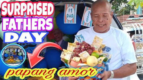 Father's day is celebrated annually on the third sunday of june in the united states, canada, united kingdom, europe, india, pakistan and many other countries. Surprised delivery gift fathers day to Papang Amor by Amd ...