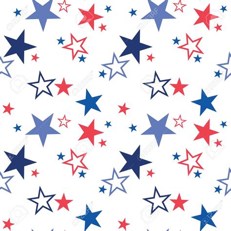 Printable American Flag Stars