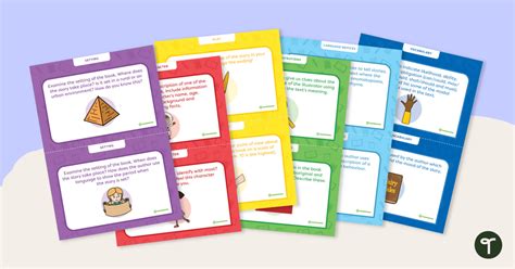 Literature Study Task Cards Upper Primary Teach Starter