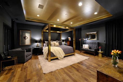 Bedroom Ideas Black And Gold Design Corral