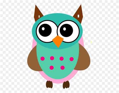 Cute Cartoon Owls Cute Yellow Gray Owl Clip Art Pink Owl Clipart