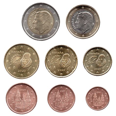 Coin Set Euro Uncirculated Spain 2020
