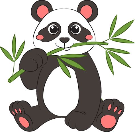 Panda Clipart Bear Green Cartoon Transparent Clip Art Images And Photos Finder
