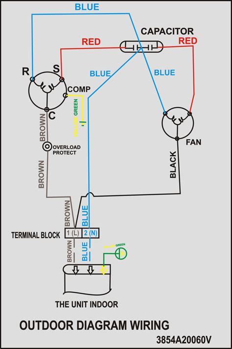 Ac Outdoor Unit Wiring Diagram