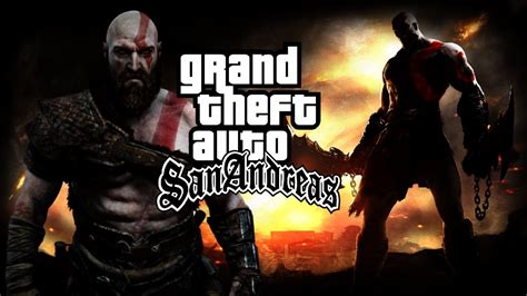 Gta San Andreas Kratos Mod 2020 Youtube