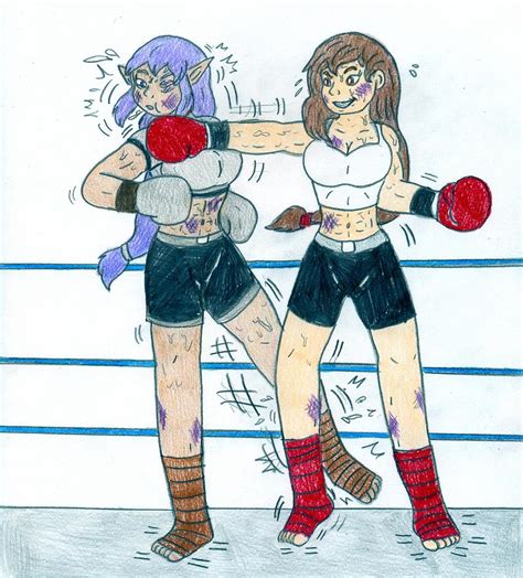 Boxing Tifa Vs Prishe By Jose Ramiro On Deviantart