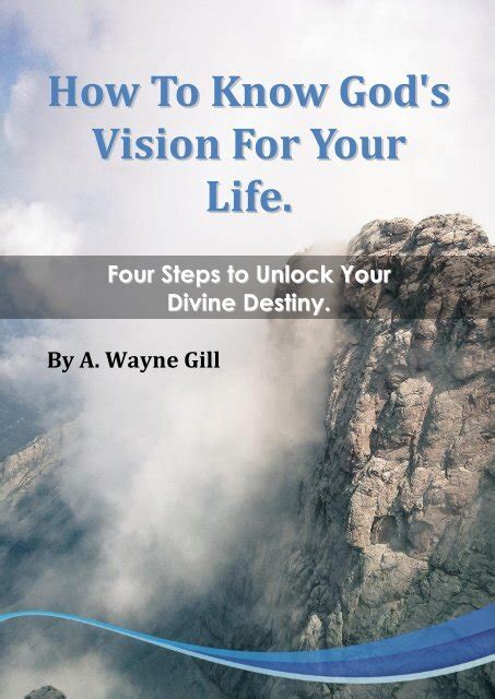 How To Know Gods Vision For Your Life