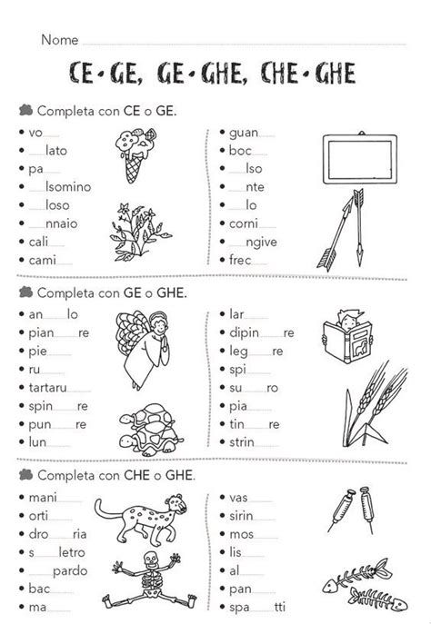Immagine Compiti Prima Elementare Ortografia Di Prima Classe