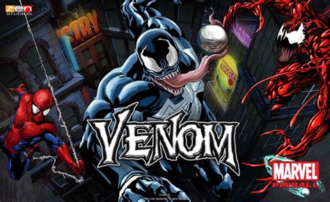 Zen Studiosがヴェノムをテーマにした Marvel Pinball の新テーブルを発表、発売は12月中旬
