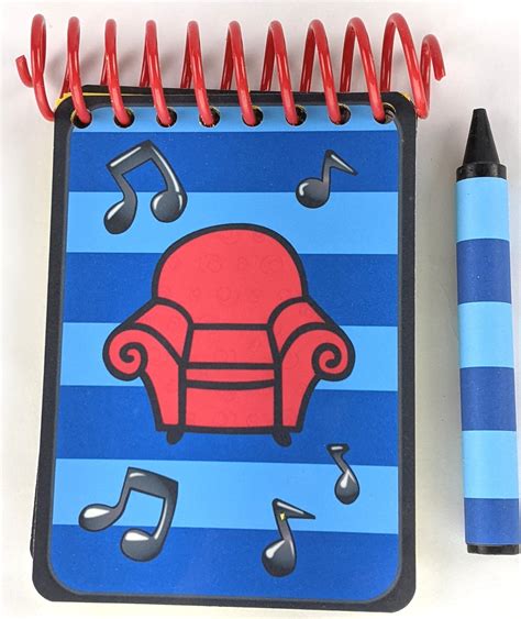 Blues Clues Handy Dandy Notebook Josh Musical Notebook Etsy 日本