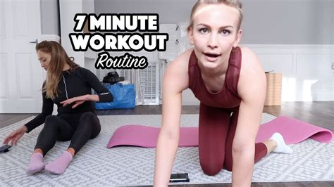 7 Minute Workout Routine Youtube