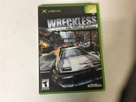 Xbox Wreckless The Yakuza Missions A2 Ebay
